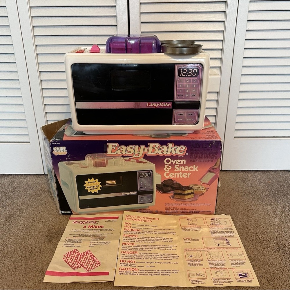 1995 Vintage Hasboro Original Easy Bake Oven original box - Picture 2 of 8